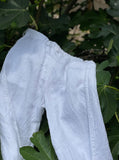 Farm to Table Unisex Pants, White, back view
