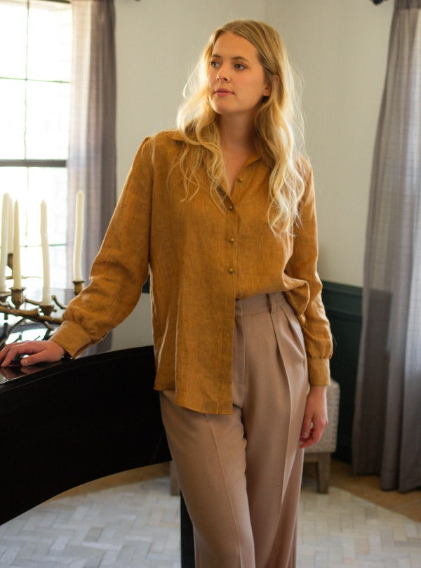 Classic Trouser, Rosy Taupe