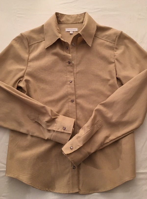 Women's Pearl Snap, Oat