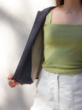 Jane Tank, with the Linwood Jacket and Brocante Shorts