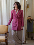 Carla Coat, with Charlotte Blouse and Justine Trouser