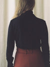 Murphy Skirt, rust, back detail