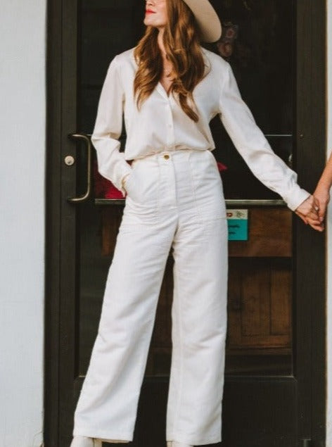 The Sophie Pant, with the Inez Blouse