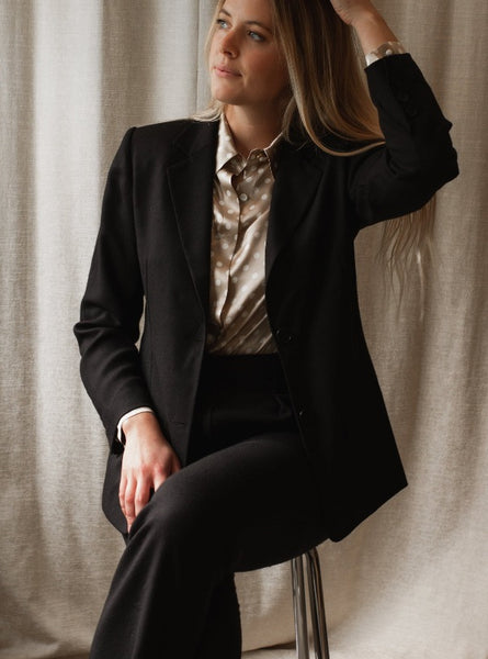 Lillian Trouser with the Amanda Blouse and Robin Hall Blazer